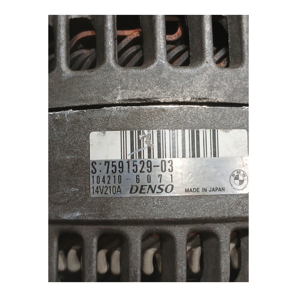 Alternador Bmw X6 3.0 2010 2011 2012 2013 2014 E71 7591529 2