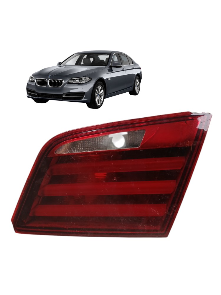 Lanterna Tampa Traseira Direit Bmw 550i 4.4 V8 2011 2012 F10 Direito/passageiro Vermelho