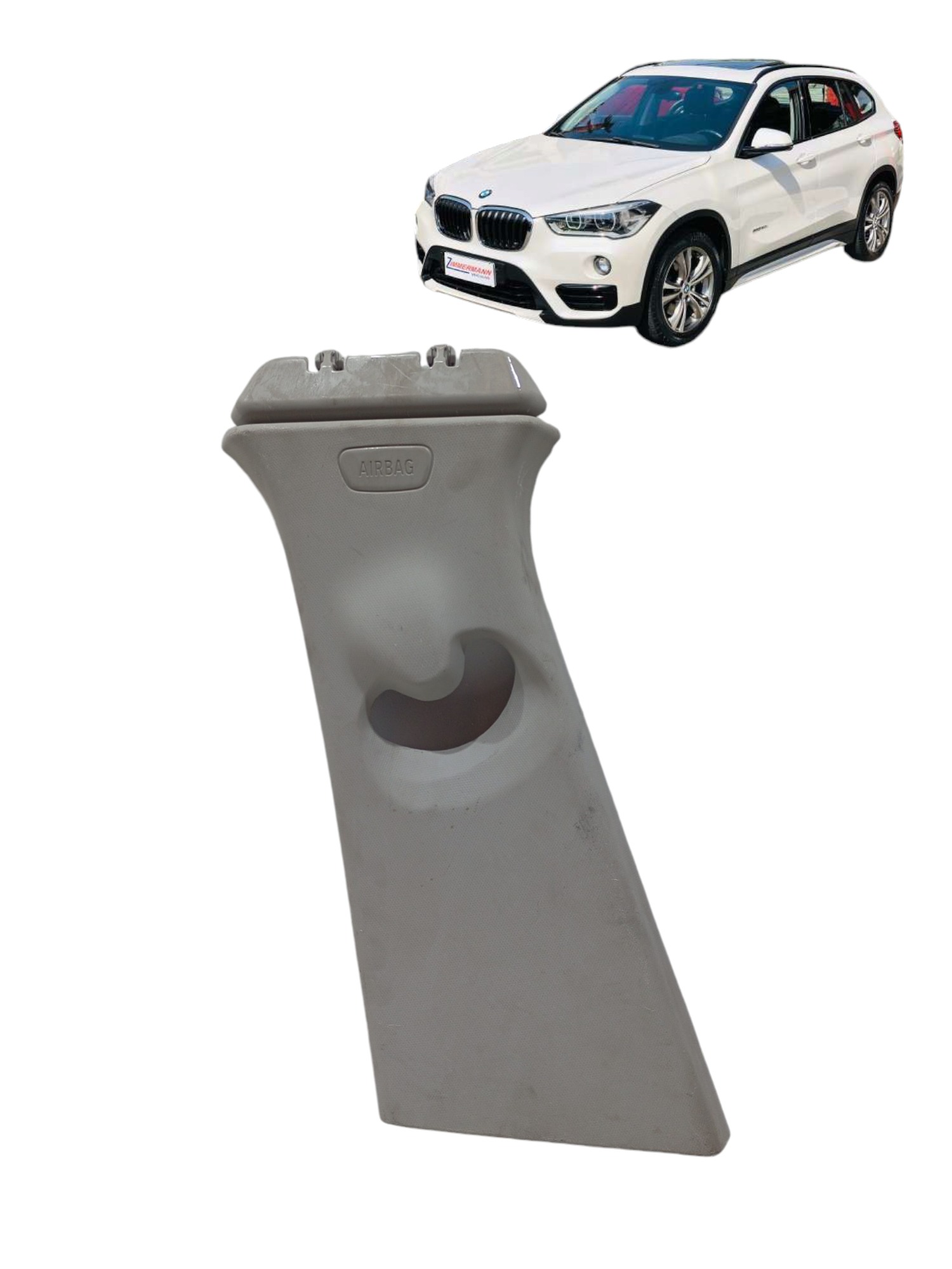 Acabamento Coluna Esquerda Bmw X1 2.0 2016 2017 2018 2019