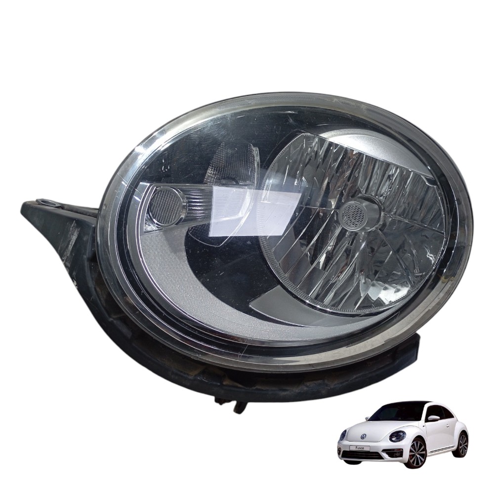 Farol Dianteiro Esquerdo Volkswagen Fusca Tsi 200 Cv 2014
