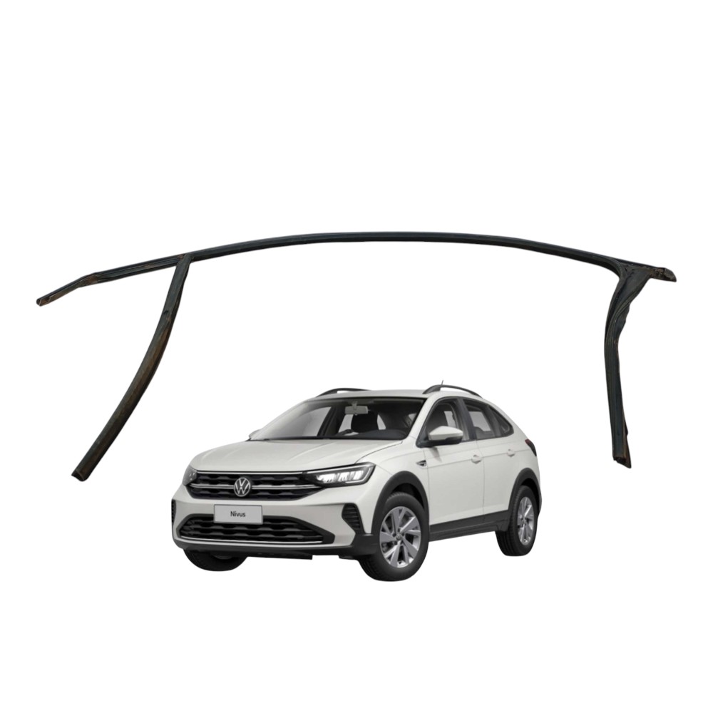 Borracha Canaleta Vidro Dianteiro Direito Vw Nivus 2021 2022