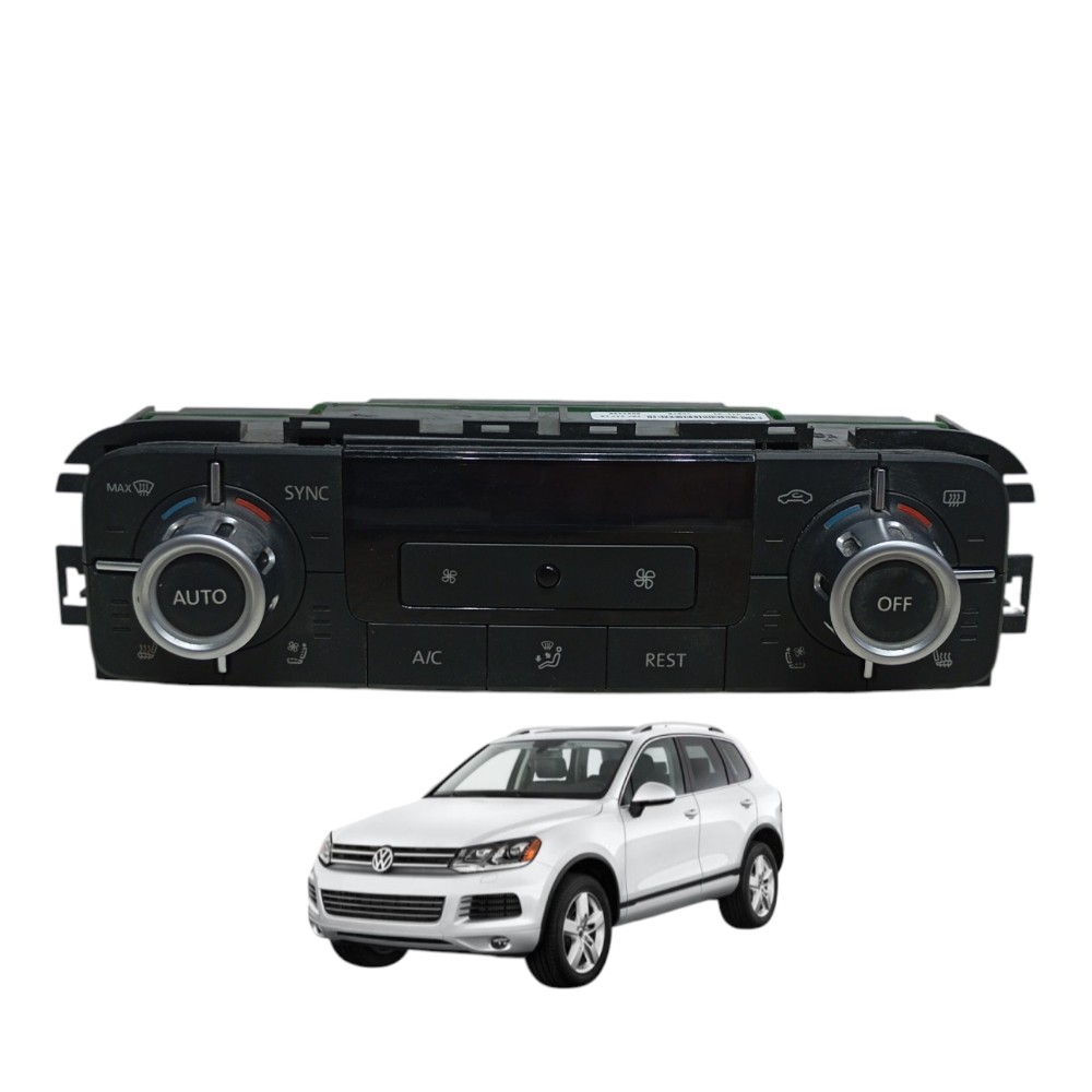 Comando Ar Condicionado Volkswagen Touareg 4.2 V8 2013 2014 1