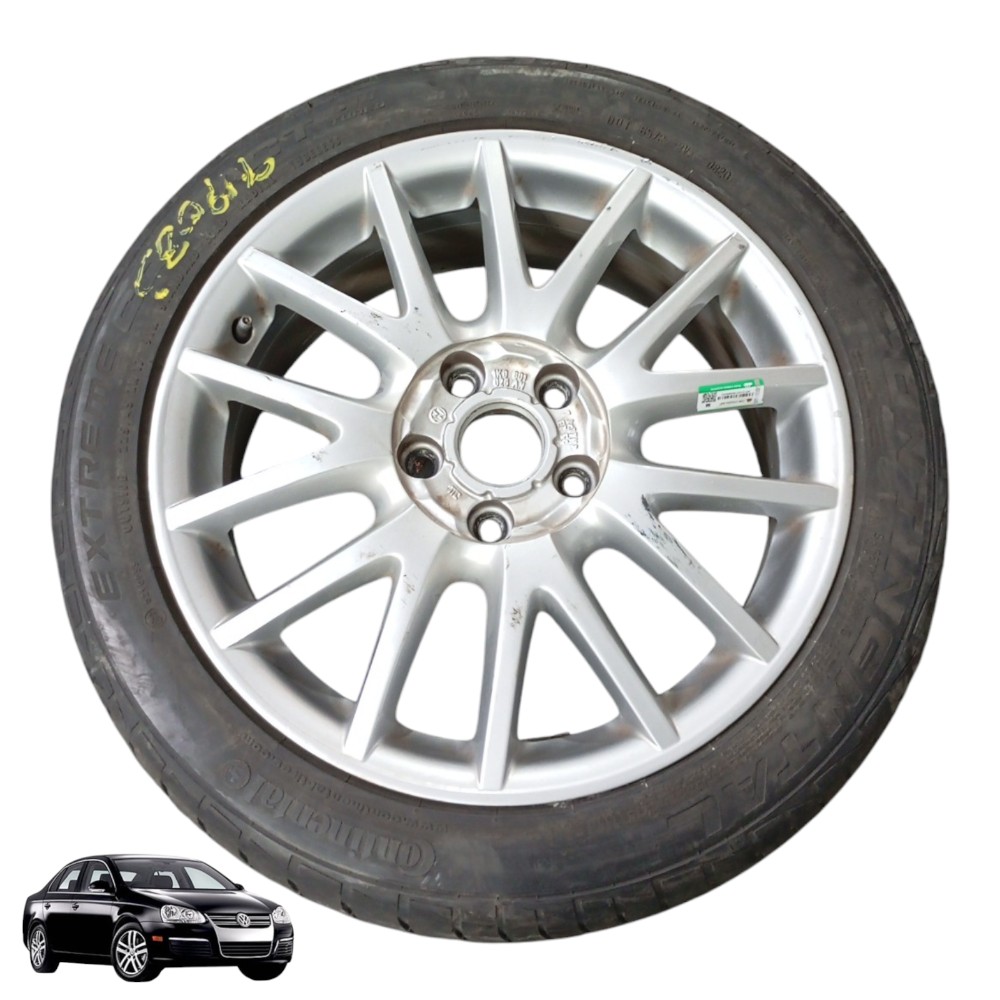 Roda Traseira Esquerda Aro 17 Volkswagen Jetta 2.5 2007 2008