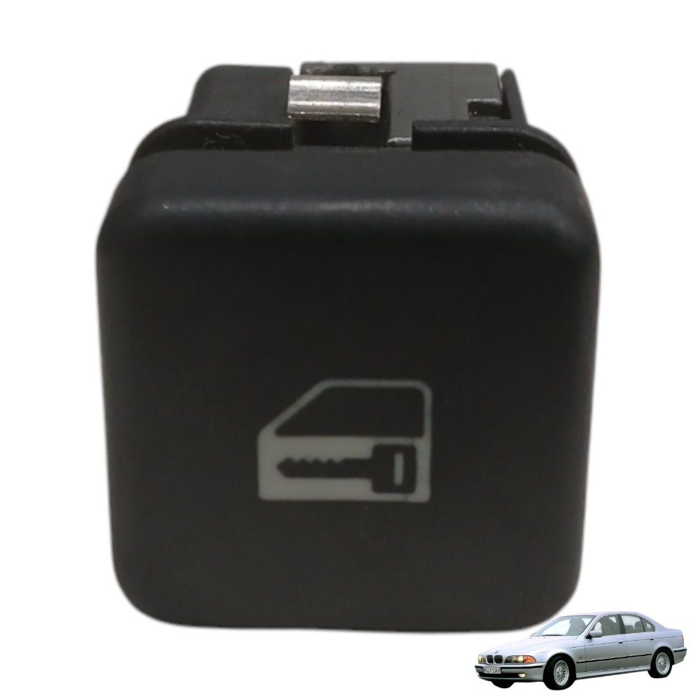 Botão Trava Porta Bmw 540i 4.4 V8 1999 2000 E39 Cod 8360828