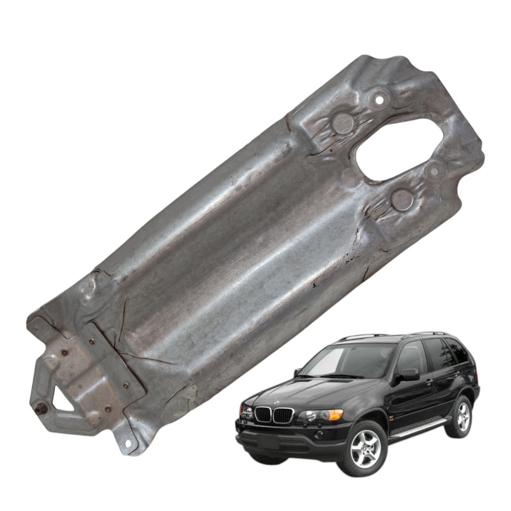Blindagem Térmica Turbina Bmw X5 4.4 V8 2003 Cod 757700103