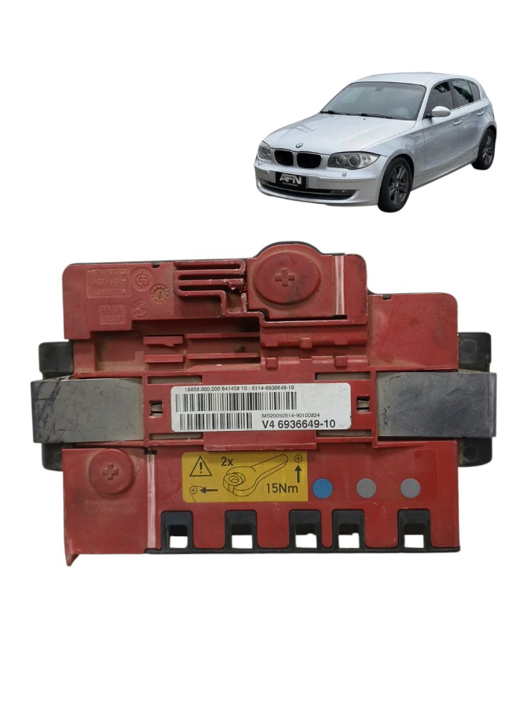 Módulo Placa Fusível Bateria Bmw 120i 2.0 2010 E81 693664910