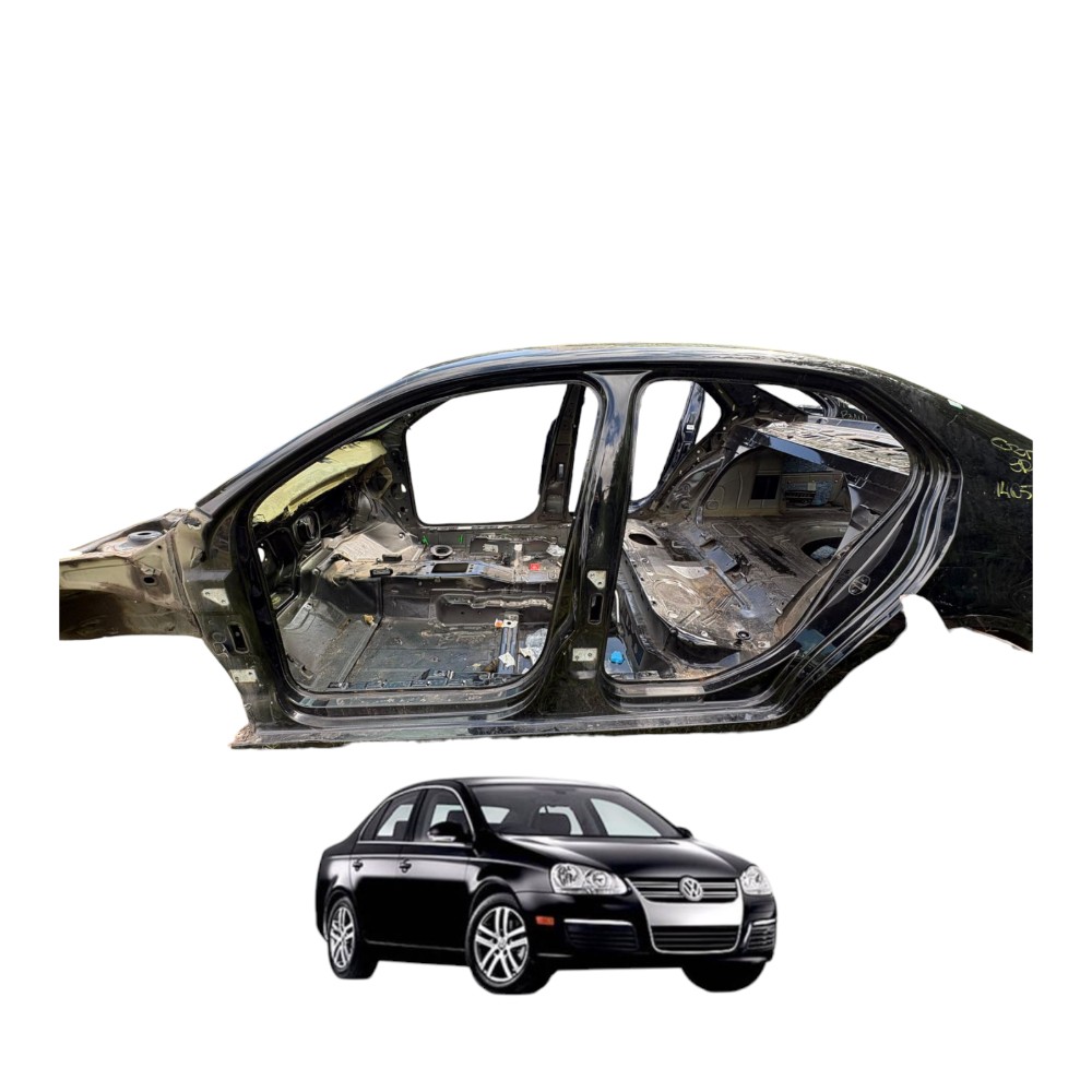 Retalho Caixa De Ar Baixa Coluna Central Esq Vw Jetta 2007