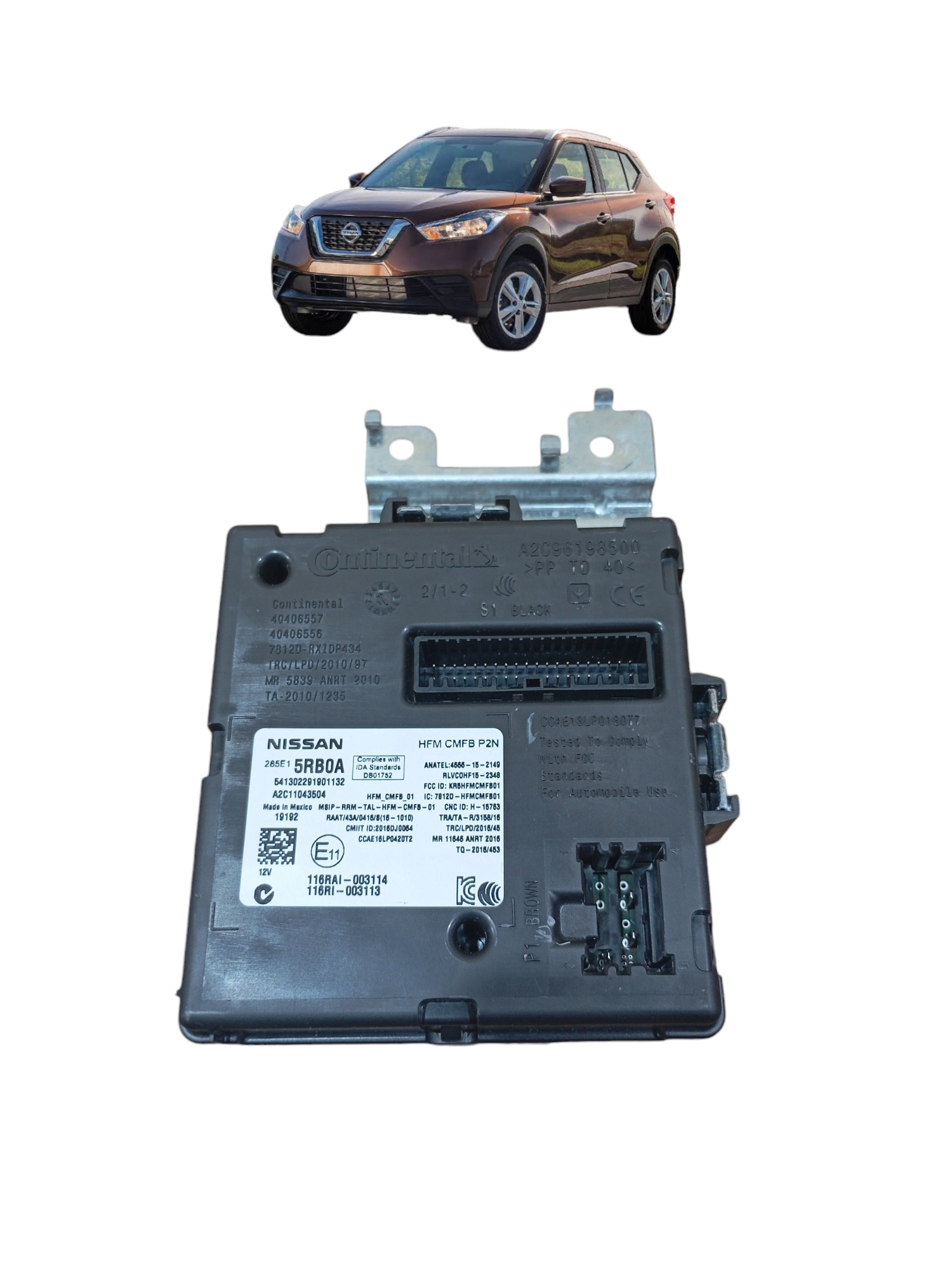 Modulo Central Ignição Nissan Kicks 2021 Coda2c96198500