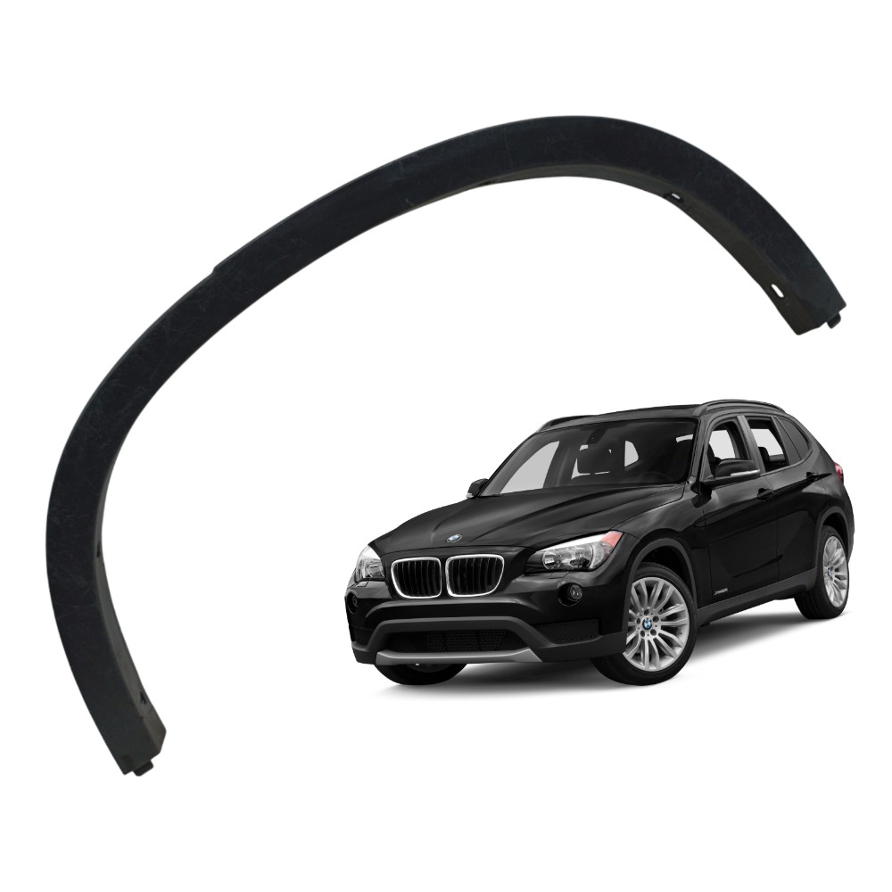 Moldura Paralama Traseiro Esquerdo Bmw X1 2.0 2014 Preto