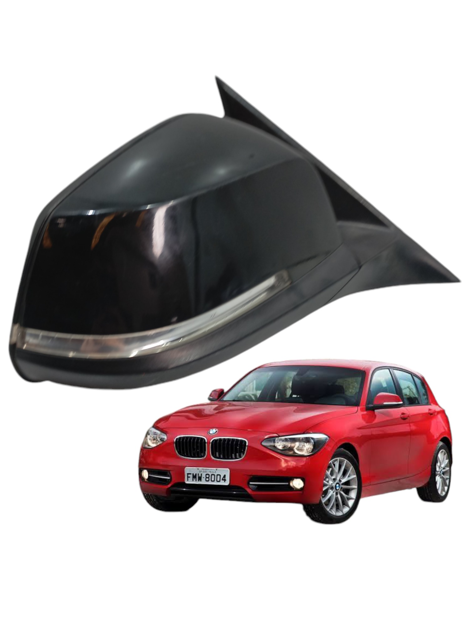 Retrovisor C/pisca Lado Direito Bmw 320i 2013 Cod-a046314 1