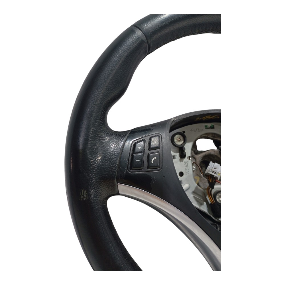 Volante Direção Com Comandos Bmw 320i 2.0 E90 2009 2010 2011 Preto 4