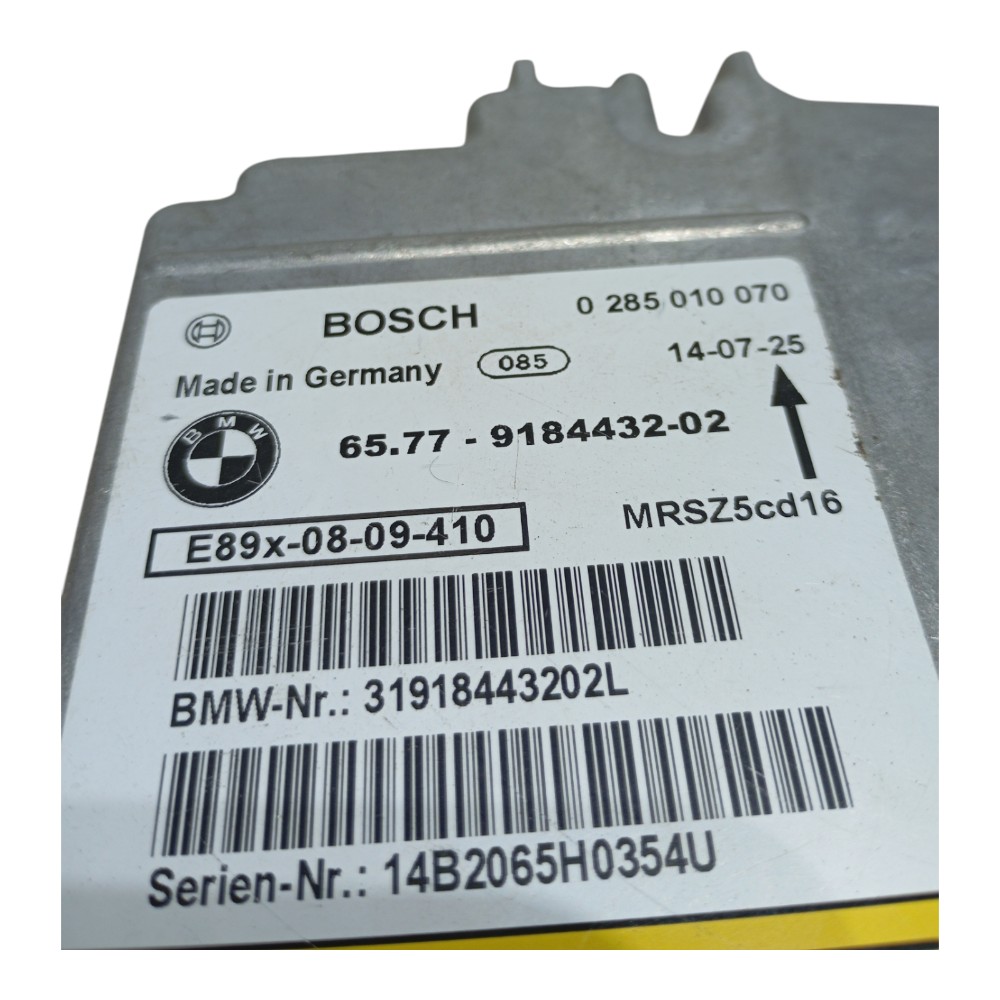 Módulo airbag bmw x1 320i 2009 2010 2011 2012 E90 E84 2