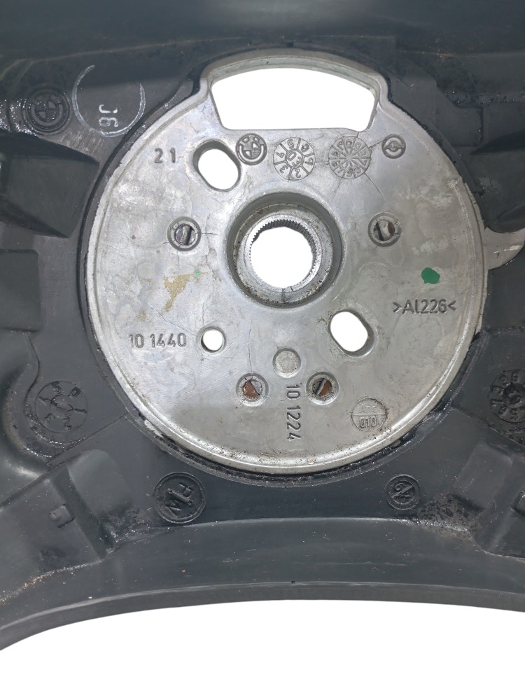Volante Direção Bmw 320i 2.2 2003 E46  Preto 3