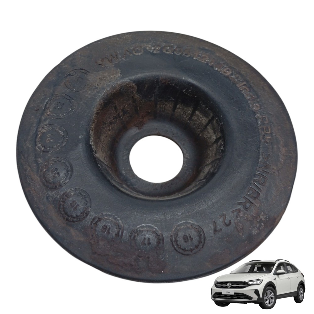 Calço superior mola traseira Volkswagen nivus 1.0 Turbo 2021 1