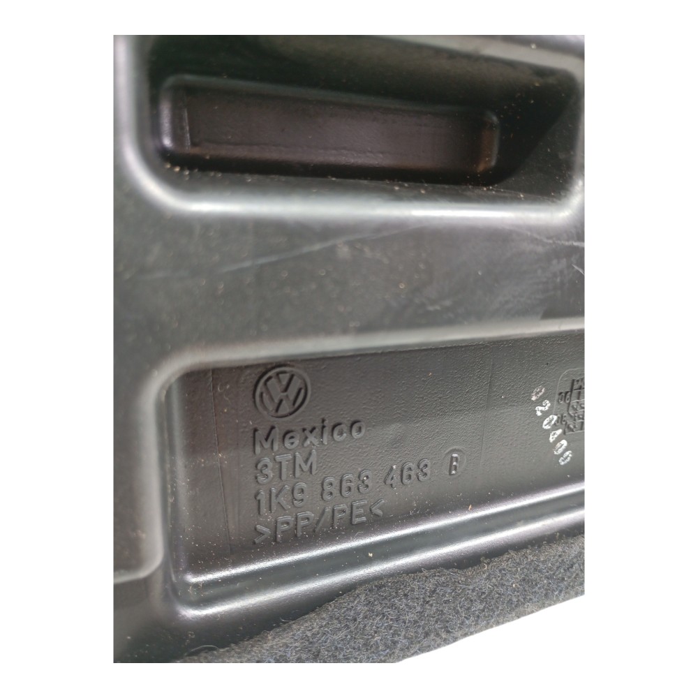 Tampão Estepe Porta Malas Jetta Variant 2009 Cod-1k9863463 Preto 4