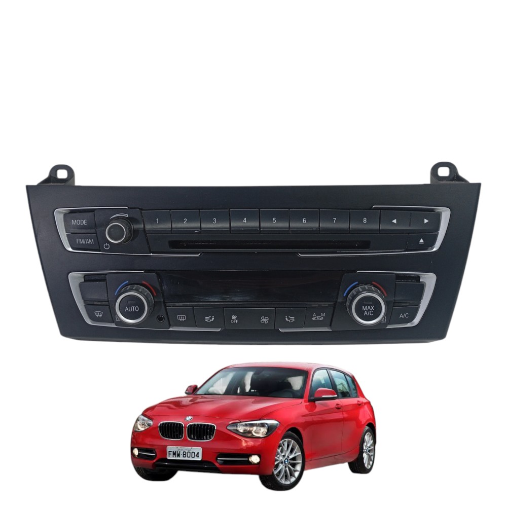 Comando Ar Condicionado E Rádio Bmw 118i 1.6 Turbo 2013 F20