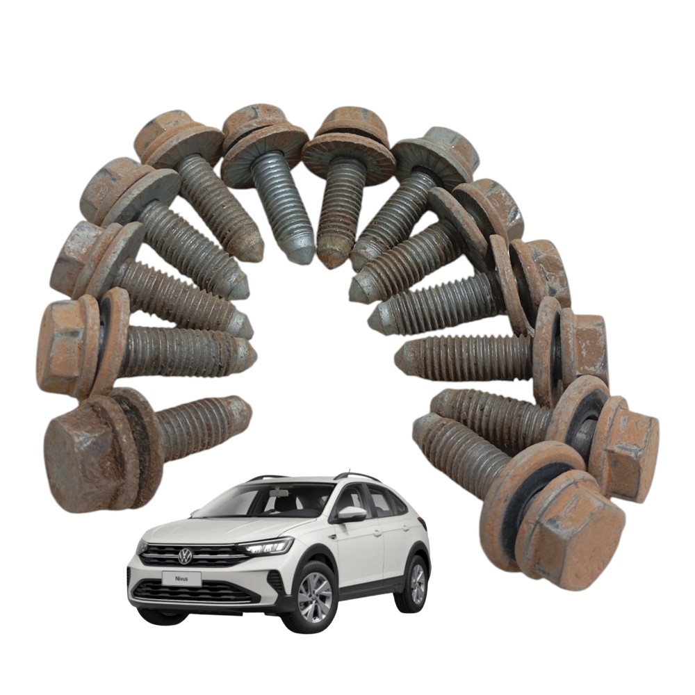 Kit parafuso agregado traseiro Volkswagen nivus 1.0 T 2021 1