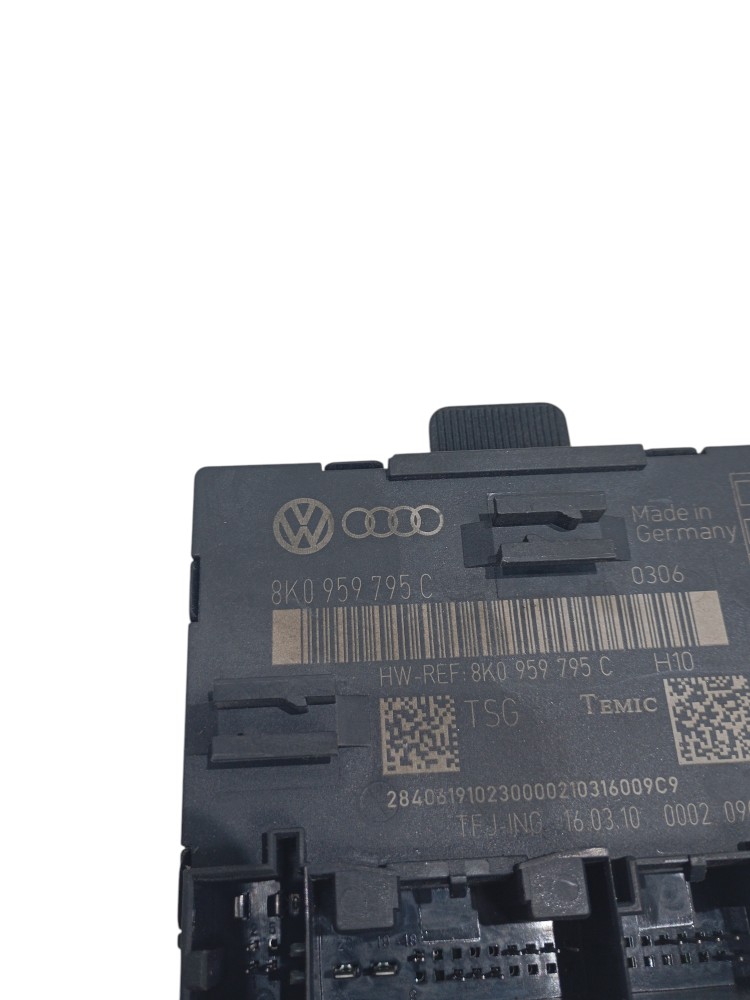 Módulo Vidro Porta Traseira Direita Audi Q5 2.0 Turbo 2010 5