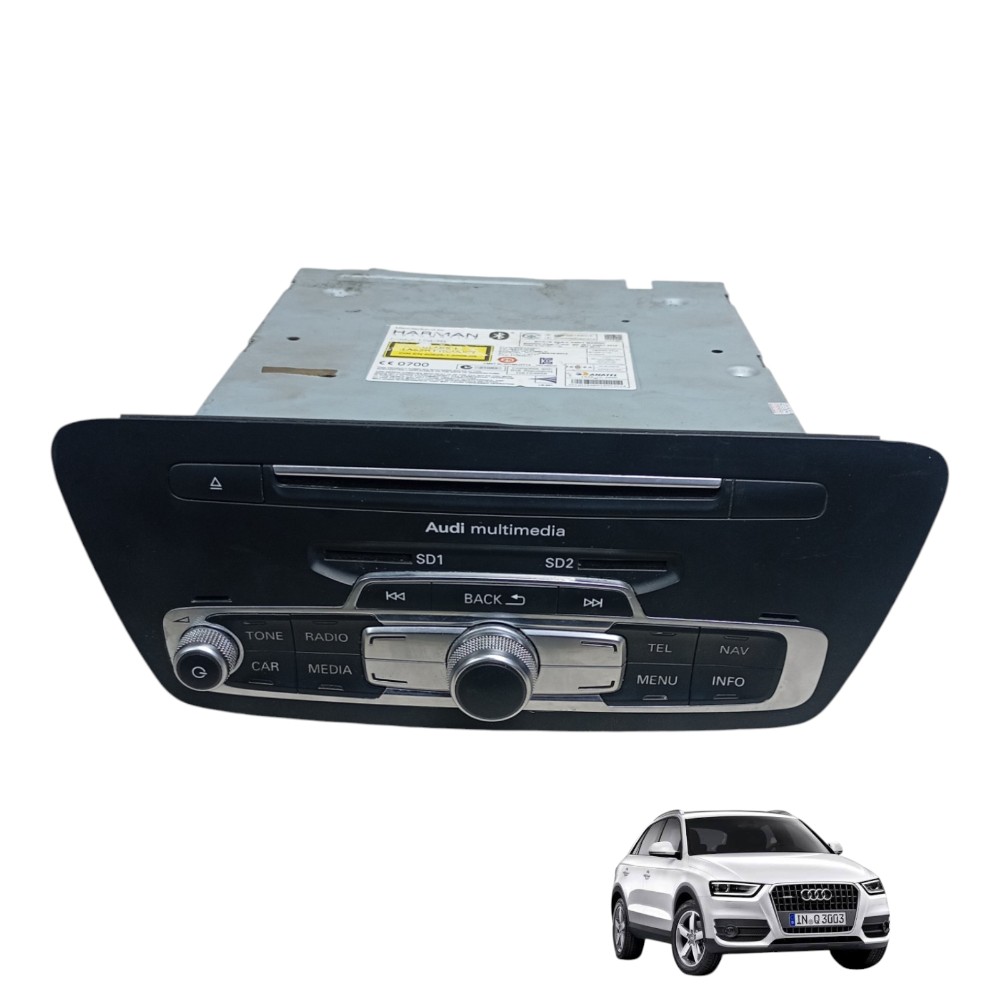Rádio Comando Multimídia Audi Q3 2.0 Turbo 2016 2017