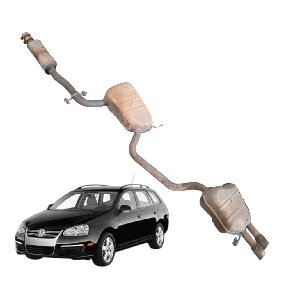 Escapamento Silencioso Volkswagen Jetta Variant 2.5 2008
