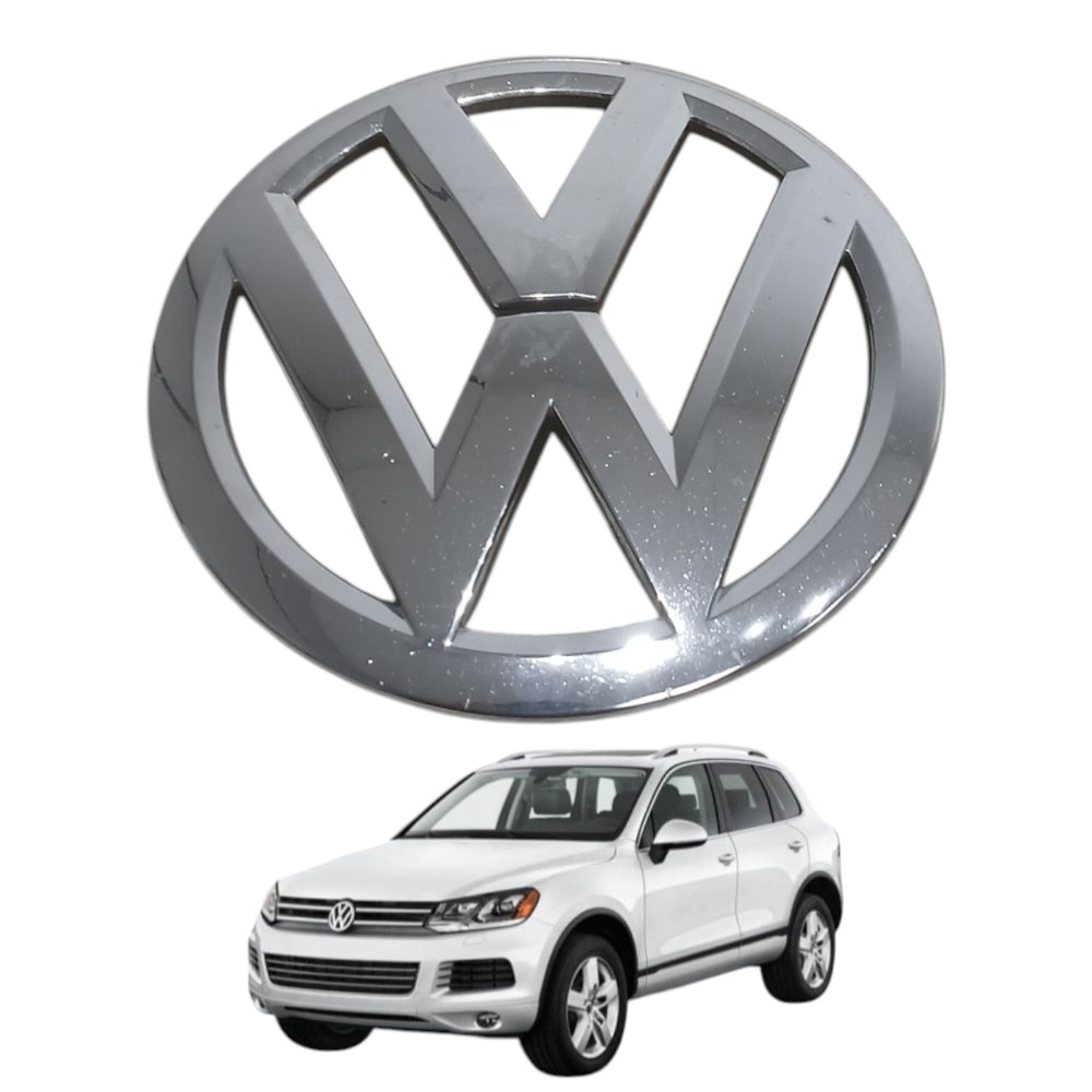 Emblema Grade Dianteira Volkswagen Touareg 4.2 V8 Fsi 2013 5