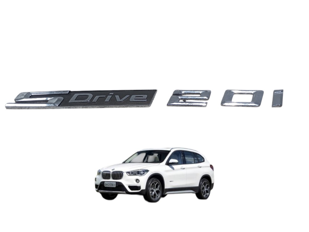 Emblema Porta Dian Dir Bmw X1 Turbo Flex 2.0 2016