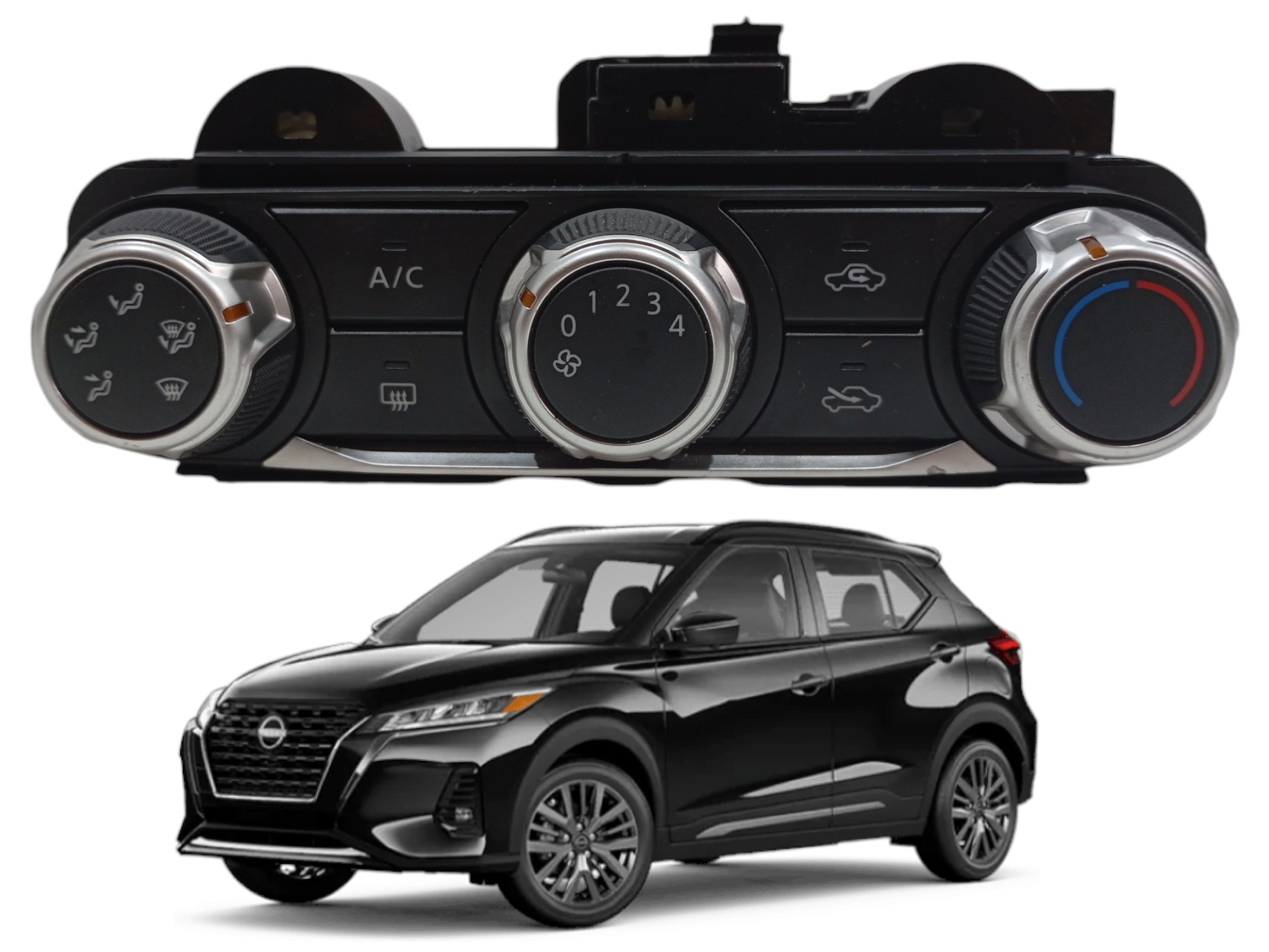 Botão Comando Ar Condicionado Nissan Kicks 1.6 2022 T92529a