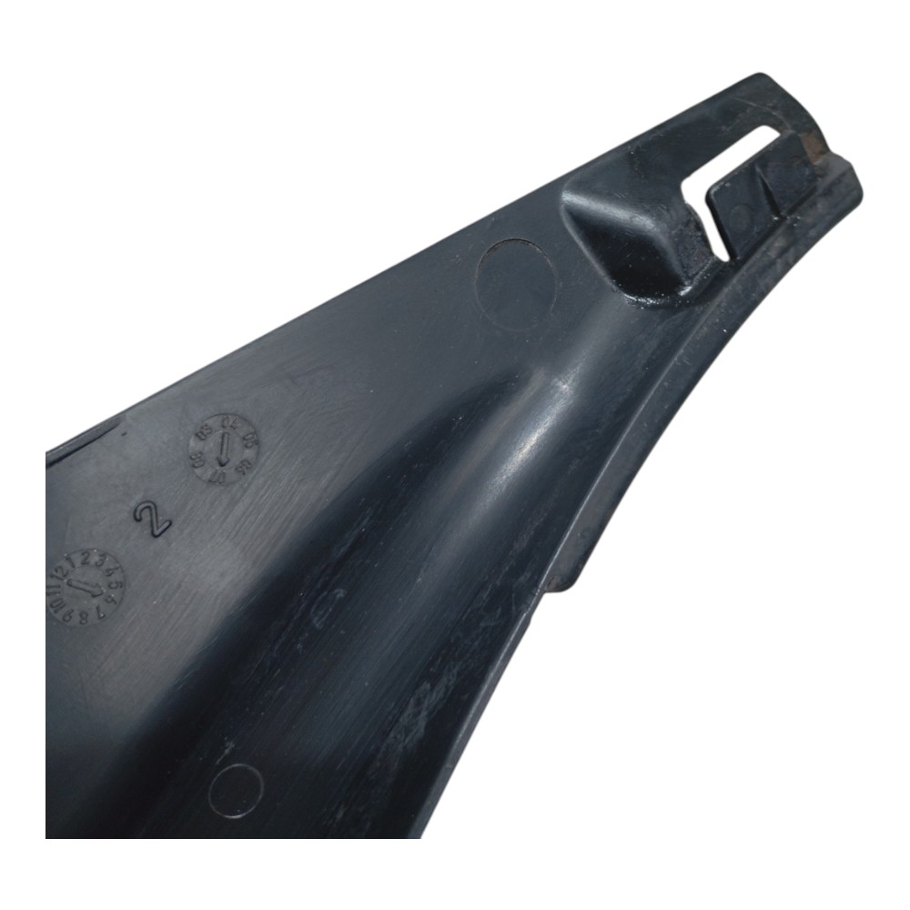 Moldura Calha Chuva Dianteira Volkswagen Jetta 2.5 2007 2008 Preto 4