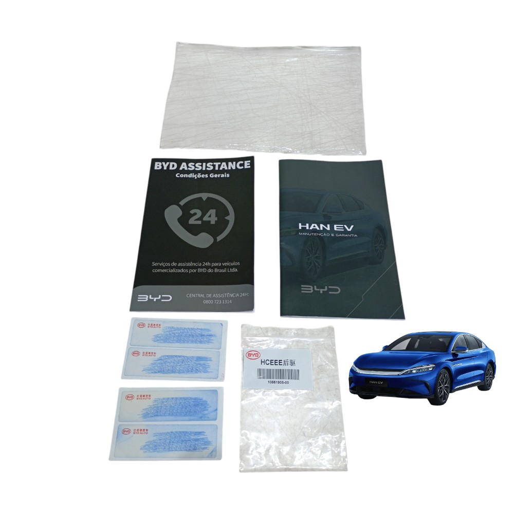 Manual De Instruções Proprietário Byd Han Awd Gs  2023