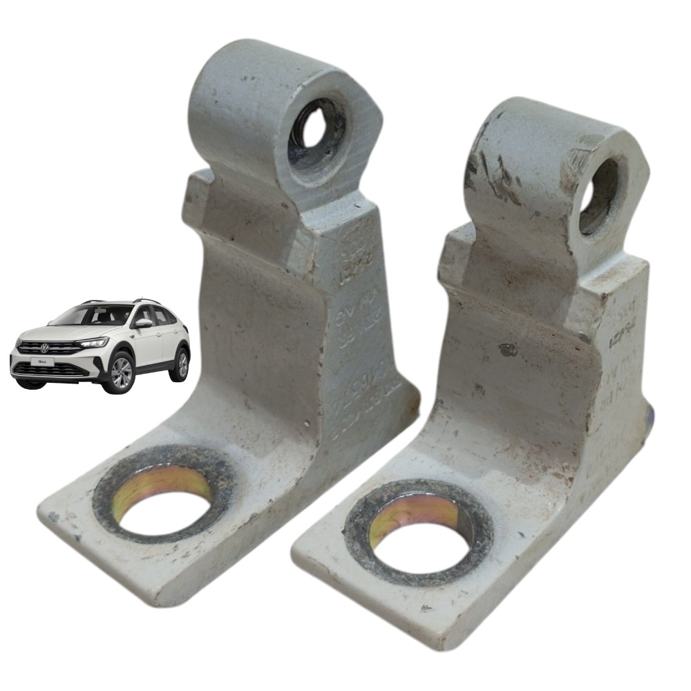Par Dobradiça Porta Traseira Esquerda Vw Nivus Polo 1.0 2021 1