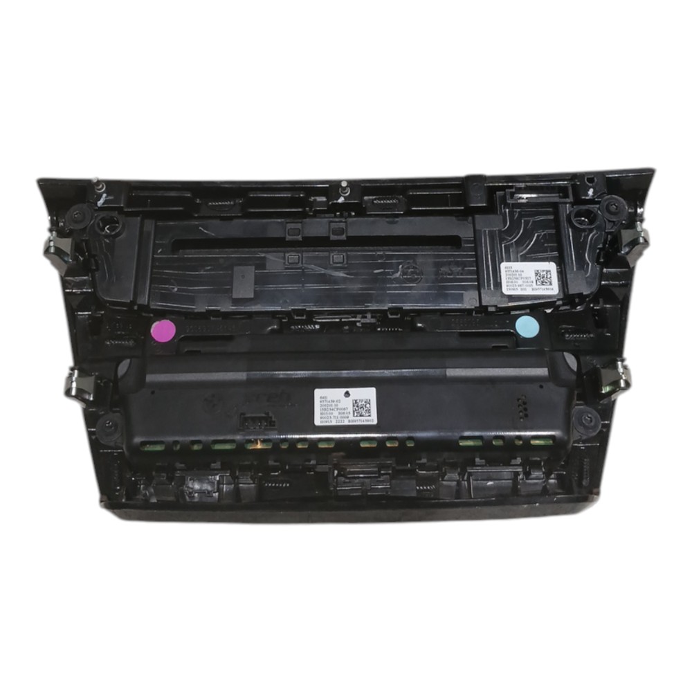Botão Comando Ar Condicionado Rádio Bmw X1 2.0 2019 F48 Preto 7