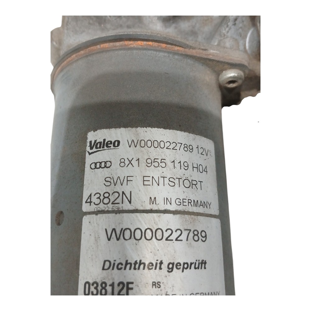 Motor Limpador Parabrisa Audi A1 1.4 Tfsi 2013 8×1955119 2