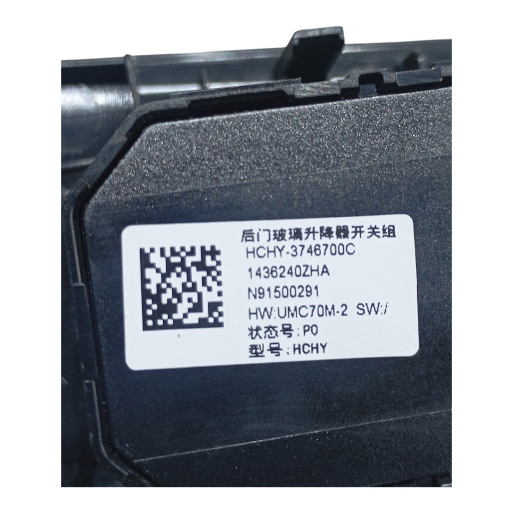 Botão Vidro Traseiro Esquerdo Byd Han Awd Gs 680ev 2022 2023 2