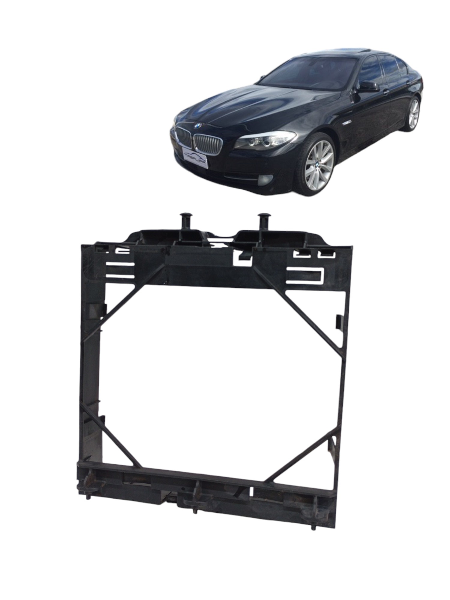 Defletor Radiador De Óleo Bmw 550i 2011 Cod 1710757254301
