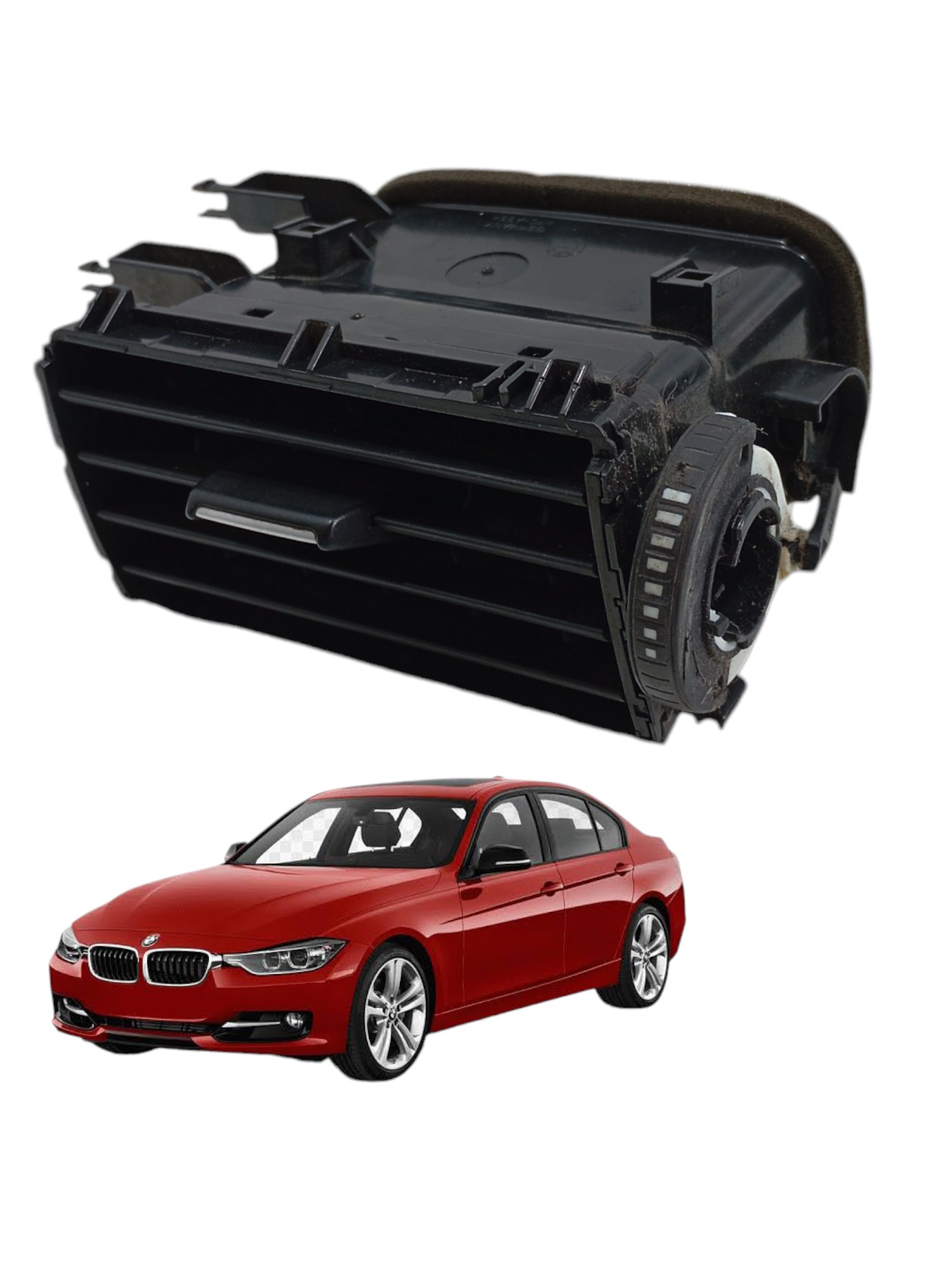 Difusor De Ar Central Esquerdo Bmw 320i 2.0 2013 2014 2015