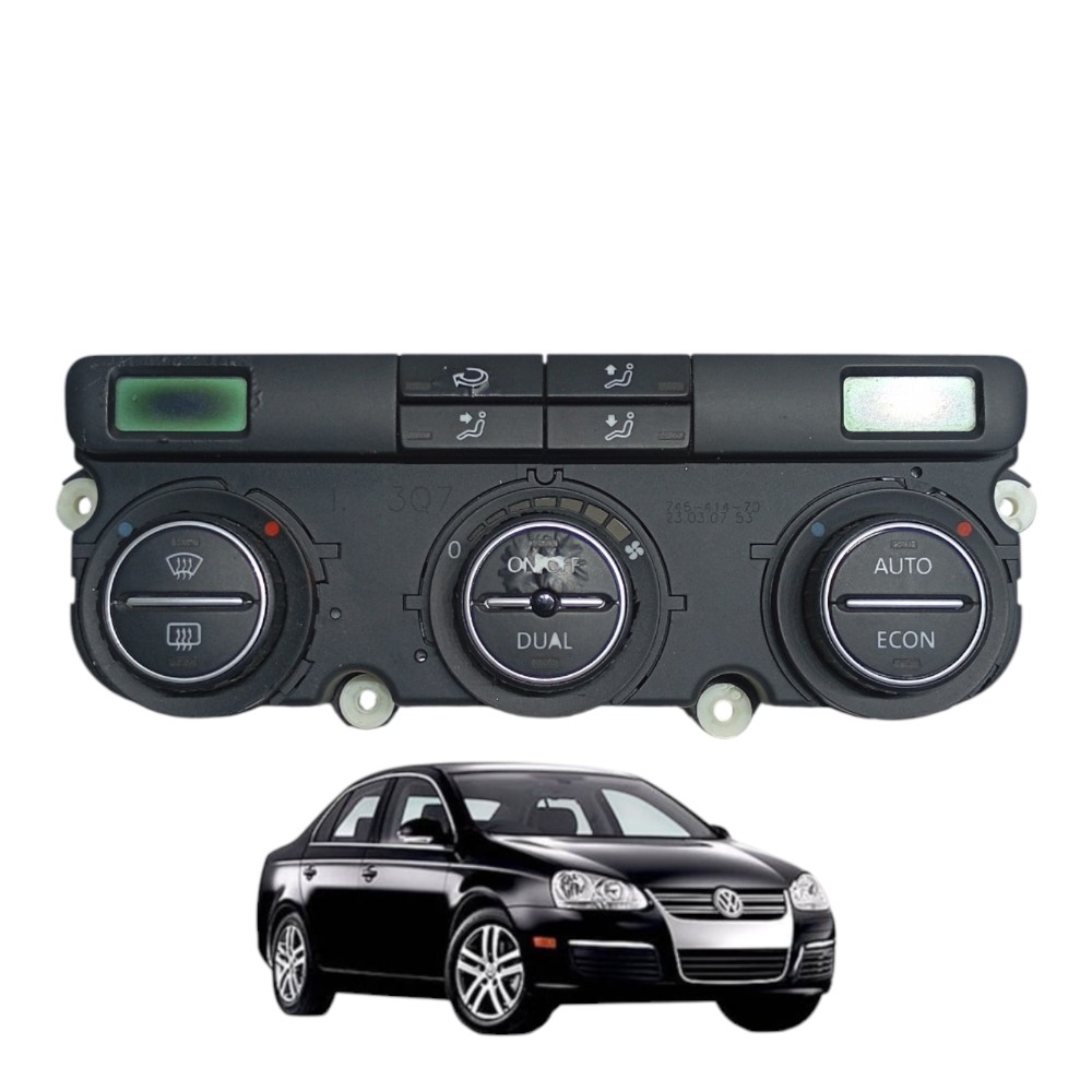 Botão Comando Ar Condicionado Detalhe Volksw Jetta 2.5 2007