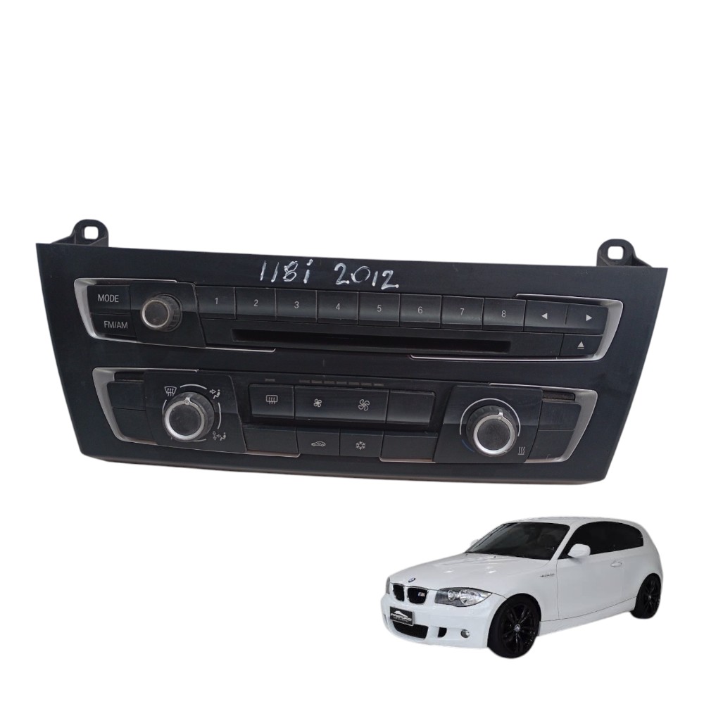 Botão Comando Ar Condicionado Rádio Bmw 118i 1.6 Turbo 2012