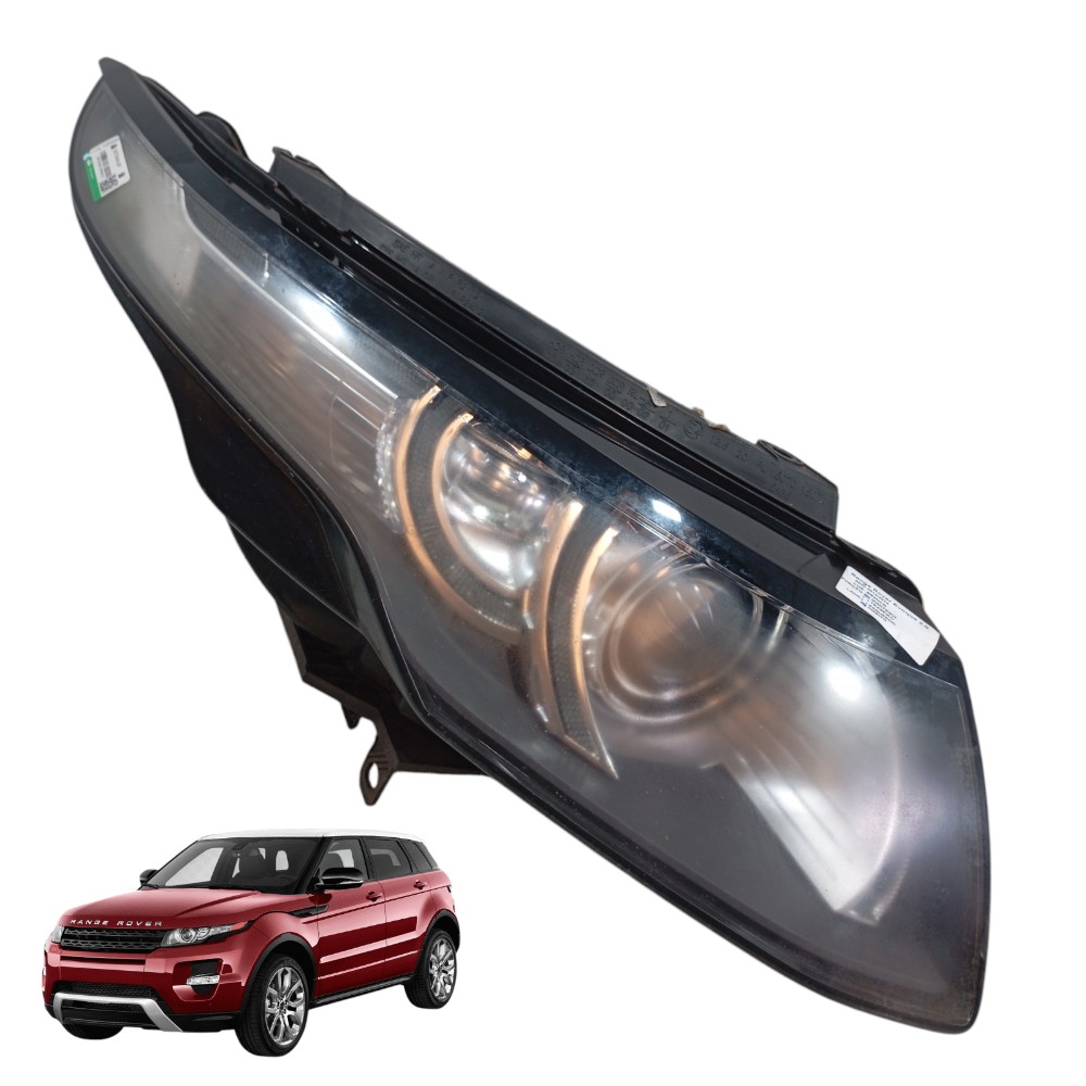 Farol Direito Range Rover Evoque 2.0 2014 Cod-bj3213w029e Direito/passageiro