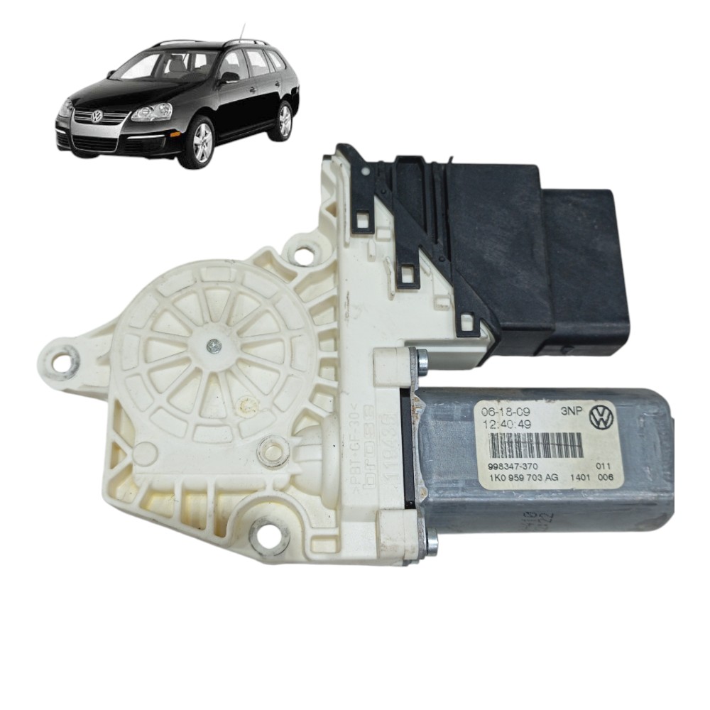 Motor Máquina Vidro Traseiro Esquerd  Jetta Variant 2.5 2009