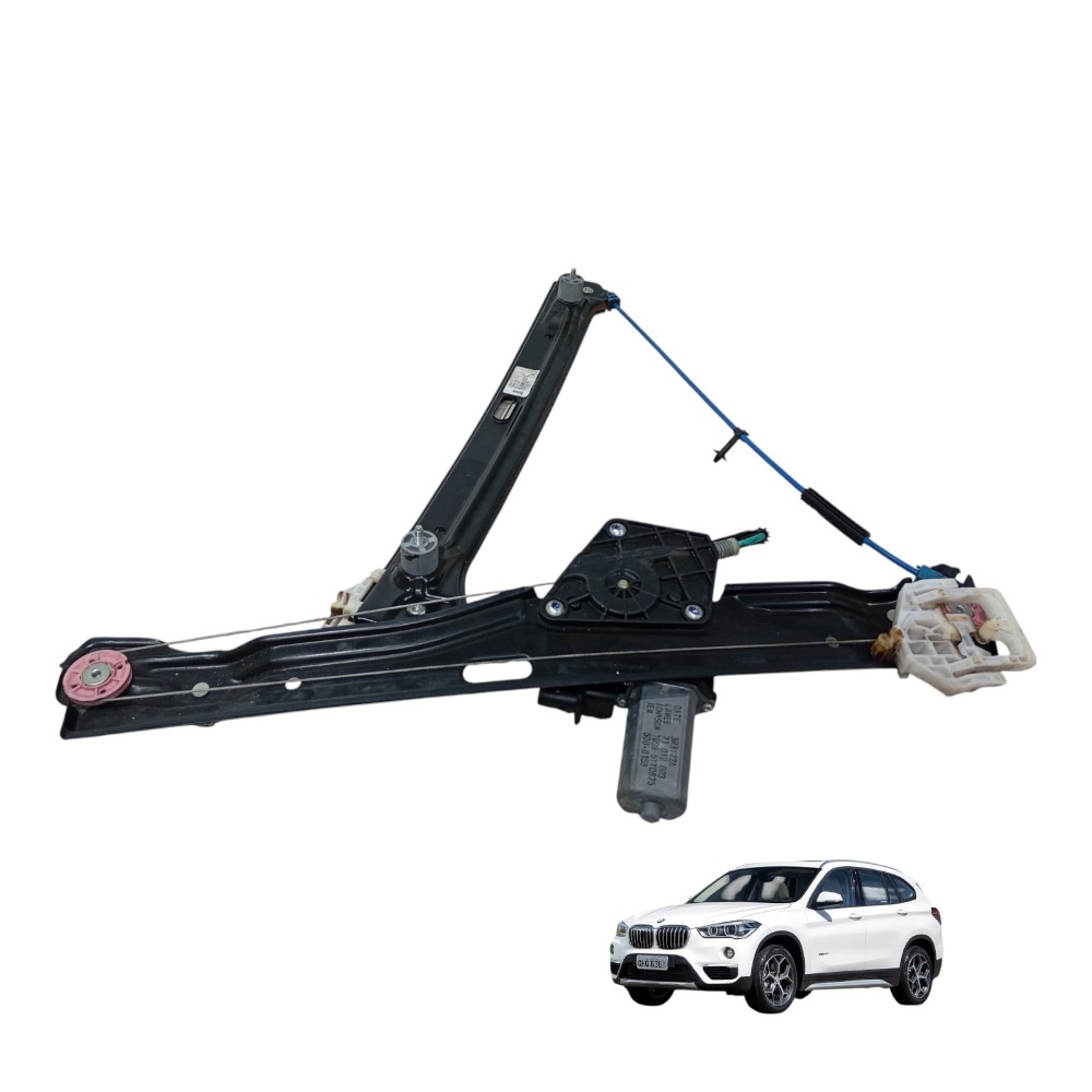 Máquina Vidro Dianteiro Direito Bmw X1turbo Flex 2.0 2016