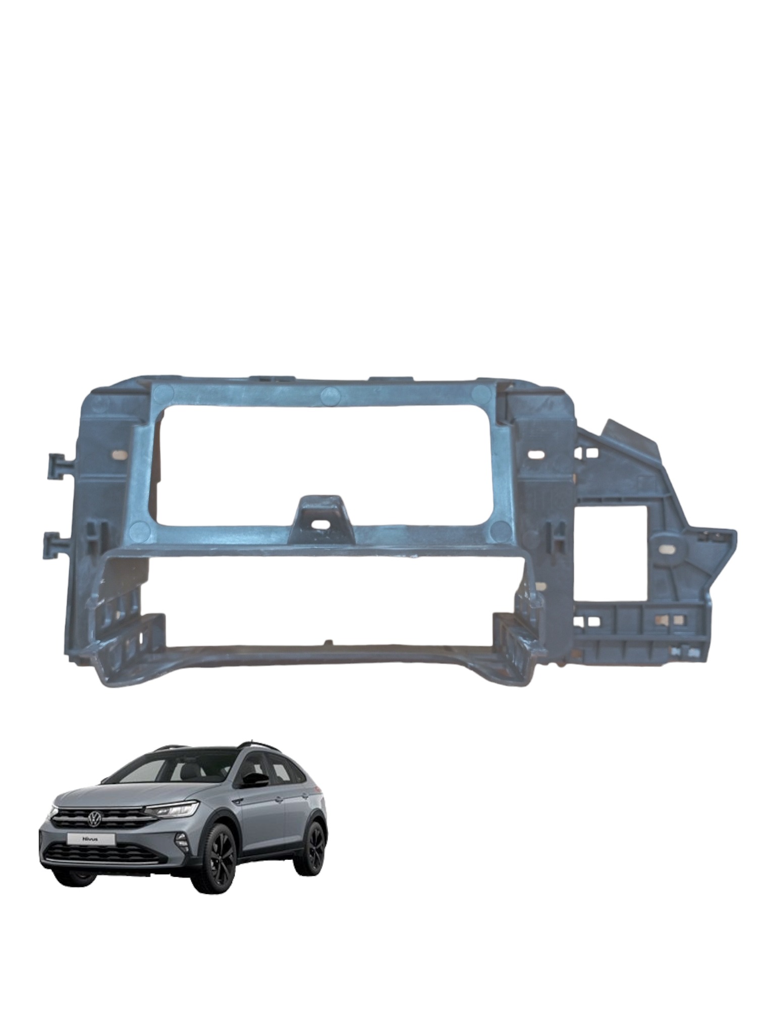 Suporte Rádio Multimídia Volkswagen Nivus 1.0 Turbo 2022