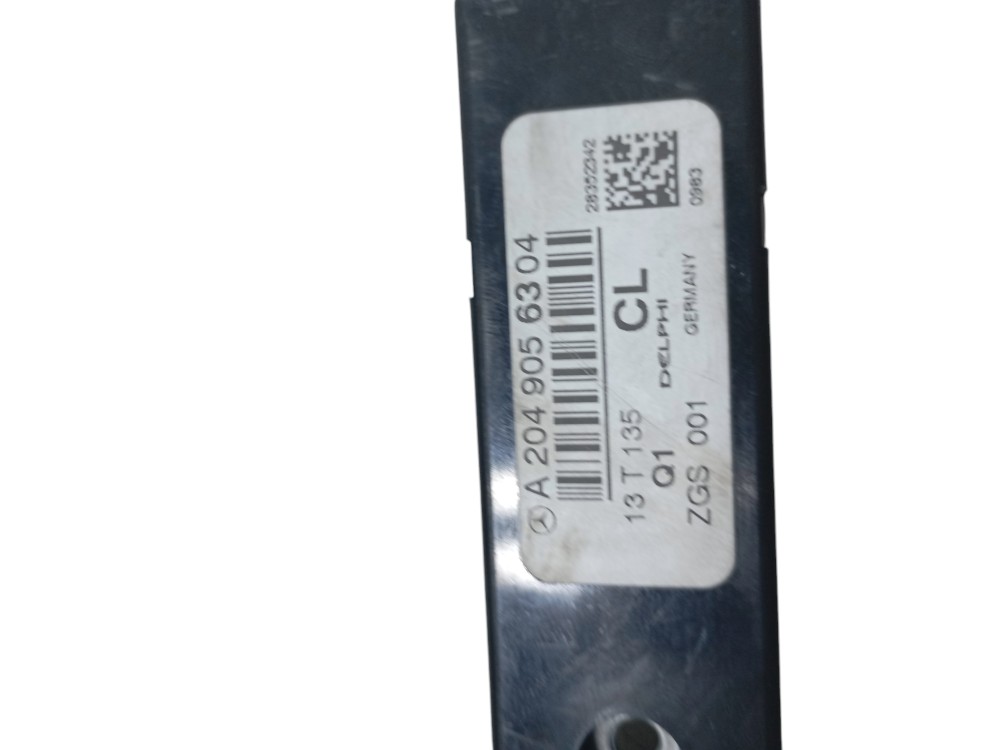 Modulo Amplificador De Antena Mercedes Benz C180 1.6 2014 T Preto 4