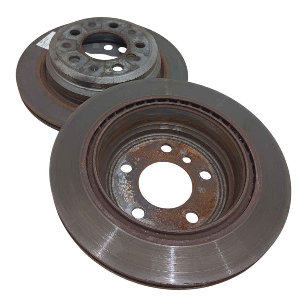 Par disco de freio dianteiro bmw x1 2.0 aspirado 2011