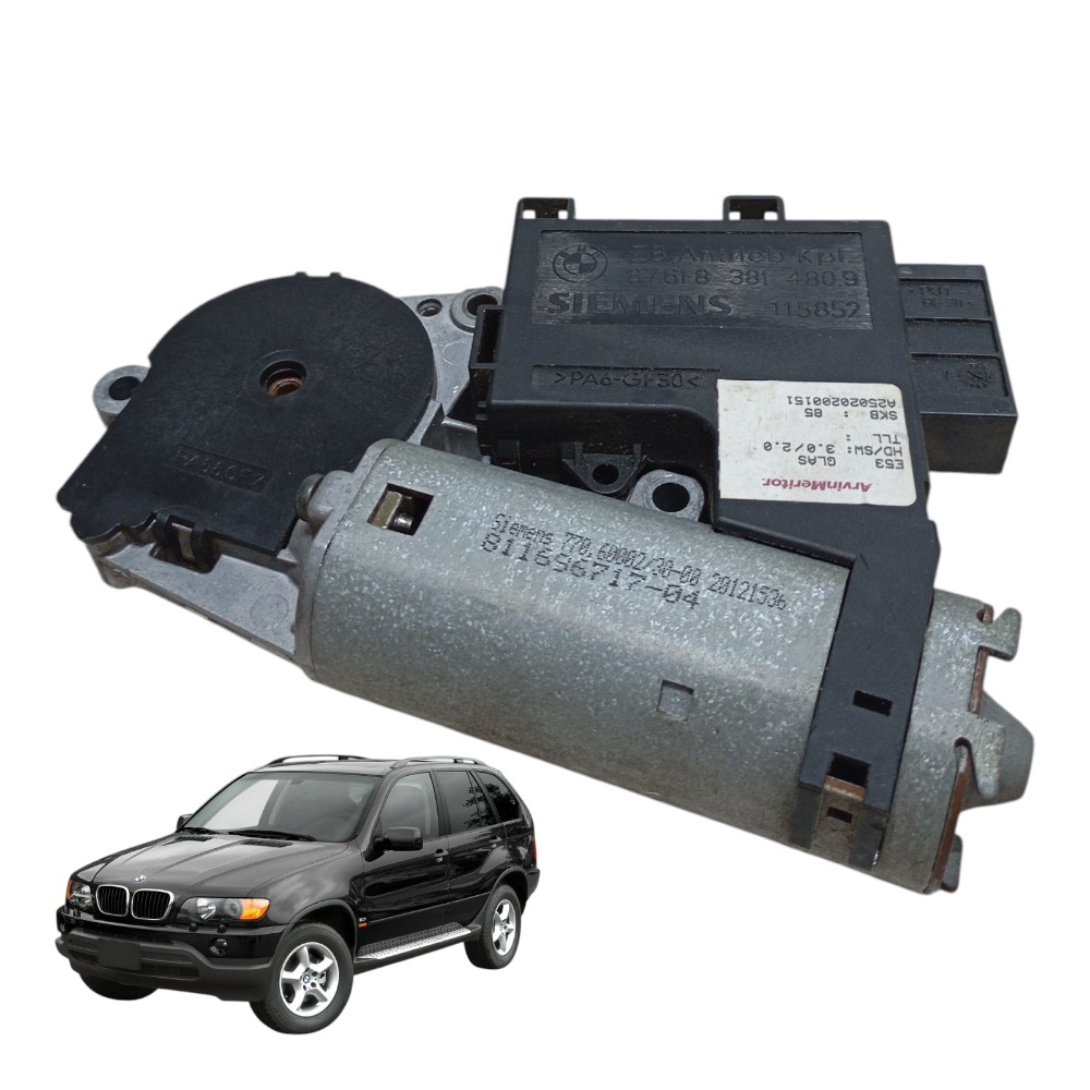 Motor Teto Solar Bmw X5 3.0 2003 2004 2005 E53 8381480 1