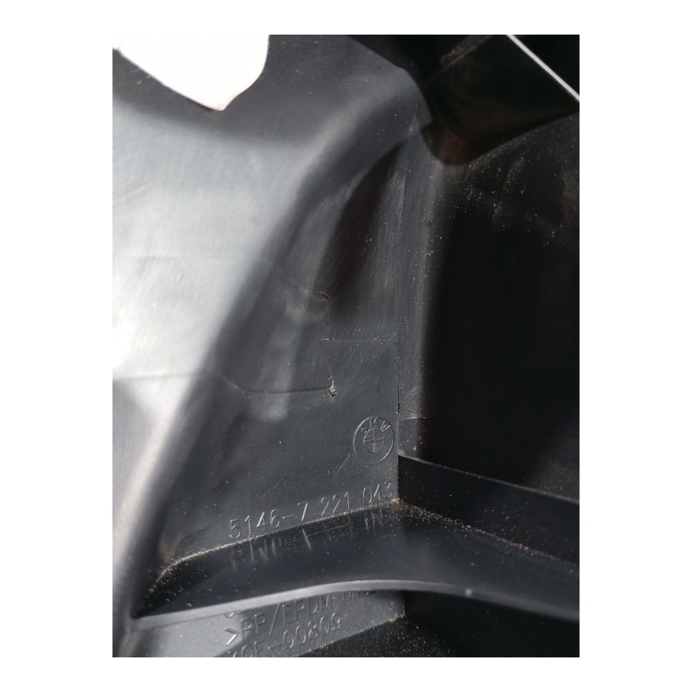 Moldura Bagagito Alto Falante Bmw 118i 2013 Cod-51467221043 Preto 2