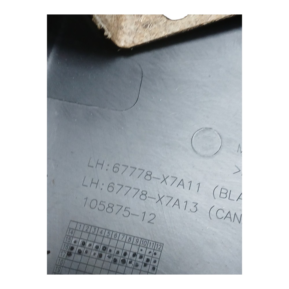 Forro Porta Dianteira Esquerda Bmw X1 2.0 2016 2017 2018 F48 2
