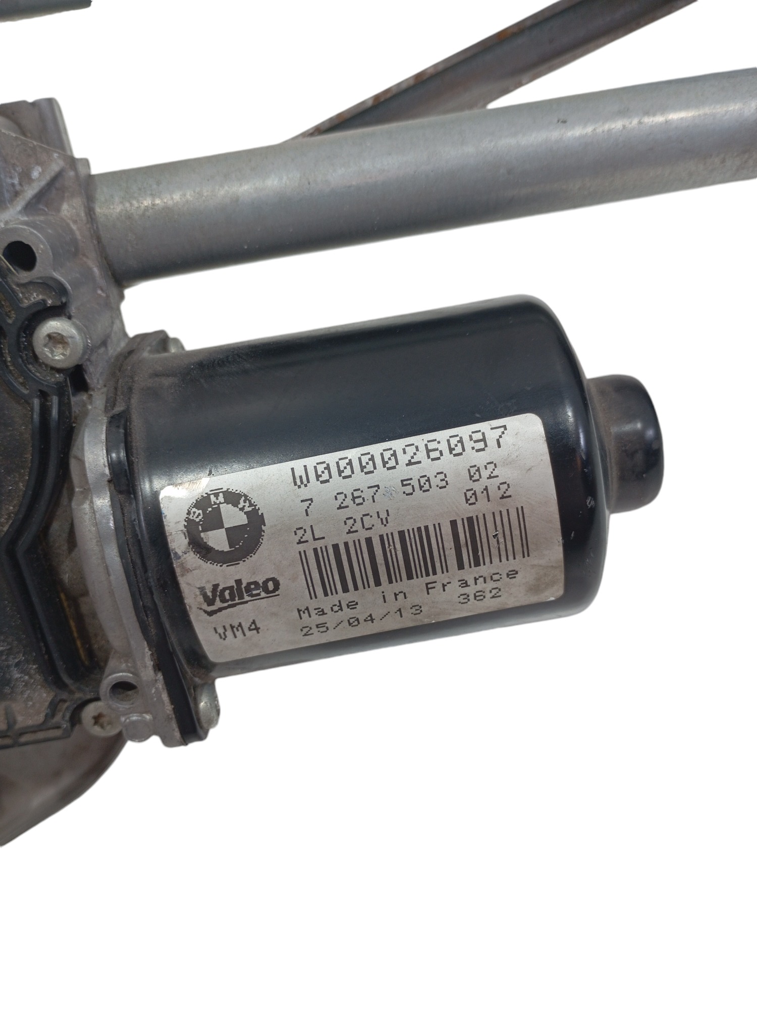 Motor Limpador Parabrisa Bmw 320i 2.0 2013 F30 726750302 6