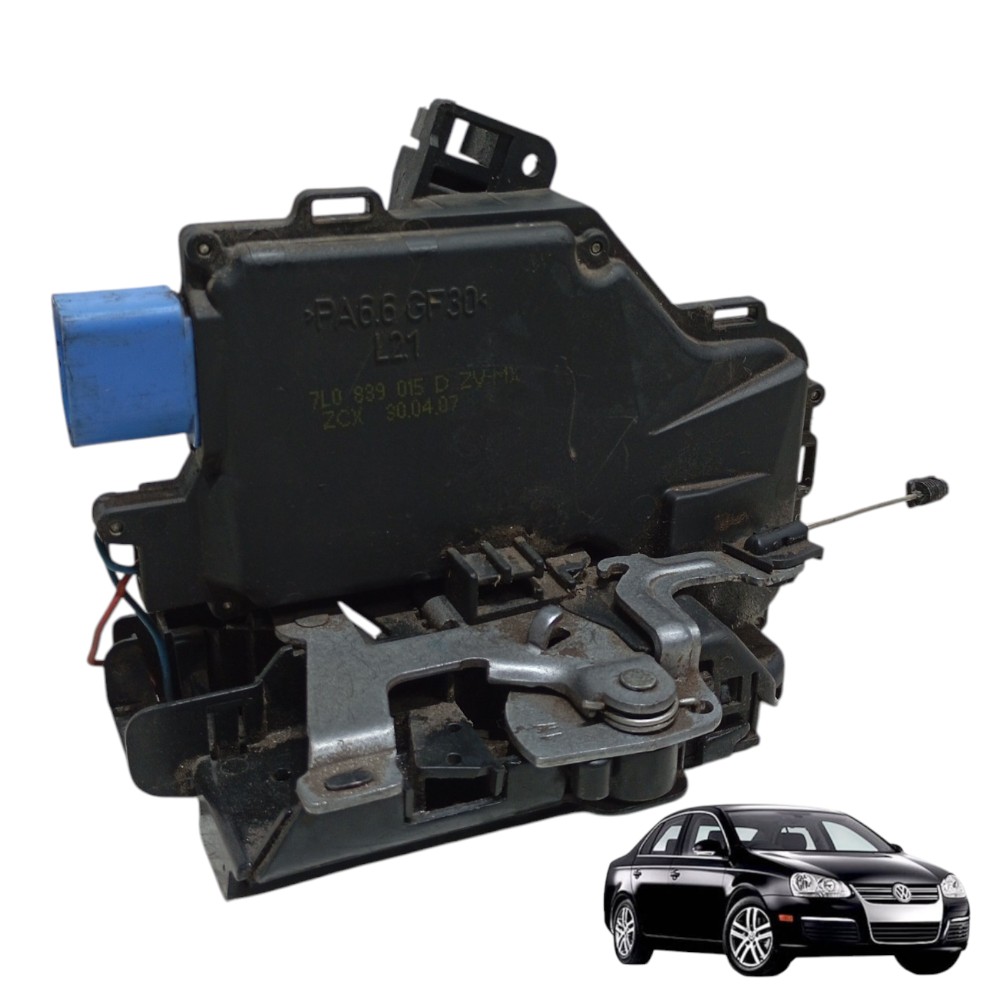 Fechadura Porta Traseira Esquerda Volkswagen Jetta 2.5 2007 1