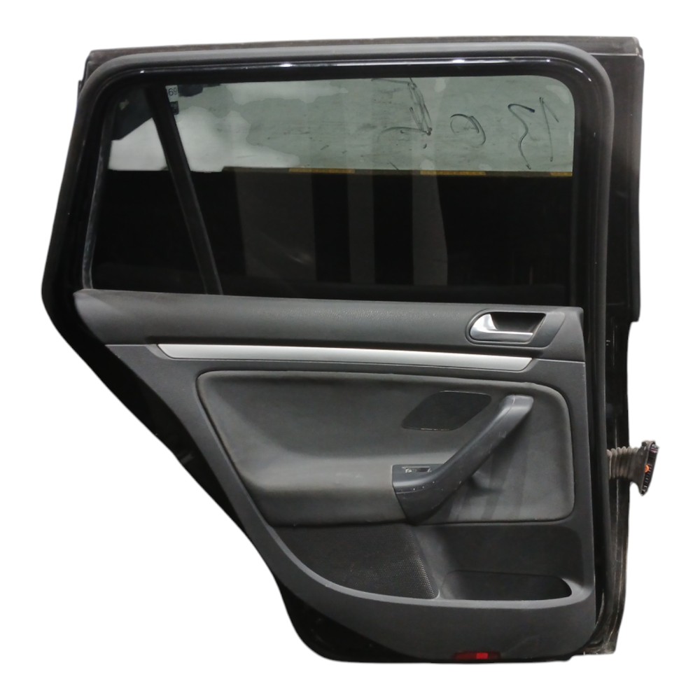Porta Traseira Esquerda Volkswagen Jetta Variant  2009 Traseira Esquerdo Preto 2