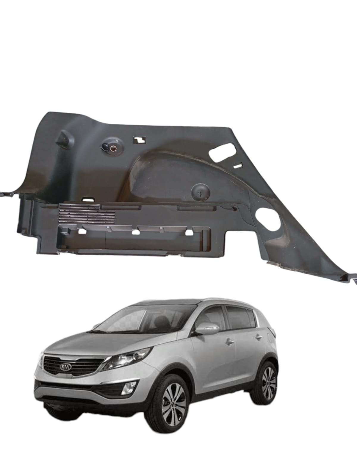 Forro Lateral Porta Malas Sportage 2014cód: 857303w010